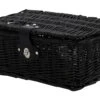 AMIGO Bicycle Basket Willow Front 6.5 Litres Black
