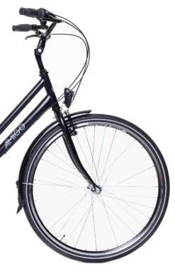 AMIGO Bright 28 Inch Women 3SP Rim Brakes Matte Black 14 AMIGO Bright 28 Inch Women 3SP Rim Brakes Matte Black -Optimal Bike Store amigo bright 28 inch 56 cm dames 3v terugtraprem matzwart 4 625522 1616584664