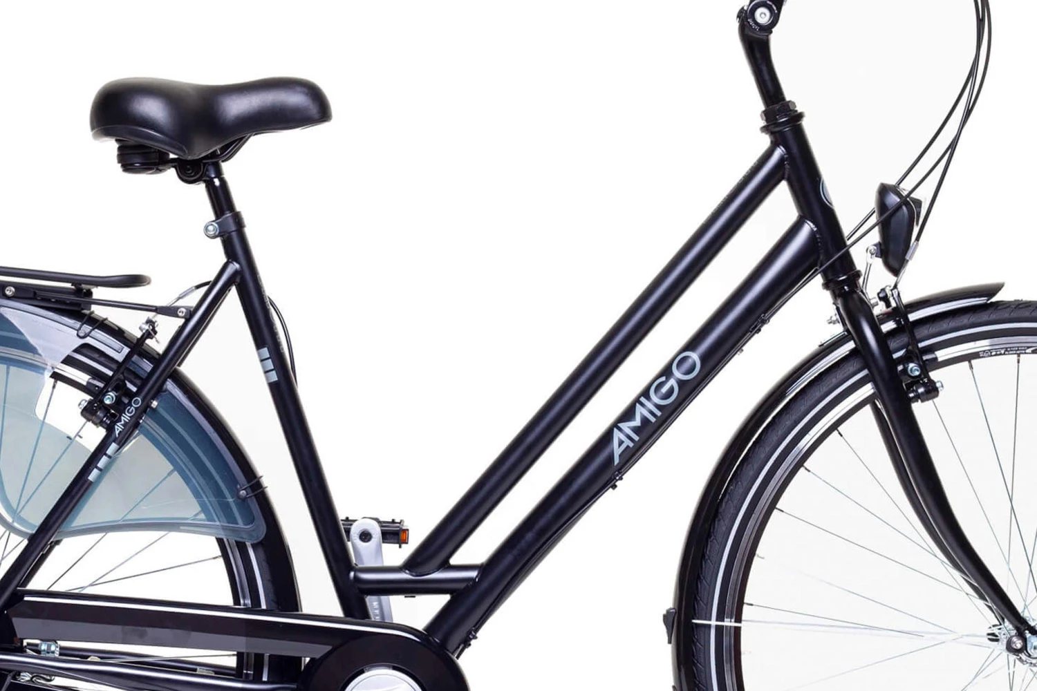 AMIGO Bright 28 Inch Women 3SP Rim Brakes Matte Black 5 AMIGO Bright 28 Inch Women 3SP Rim Brakes Matte Black - Image 3