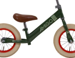 AMIGO Step 12 Inch Junior Green -Optimal Bike Store amigo loopfiets step 12 inch jongens groen 2 504308 1606230298