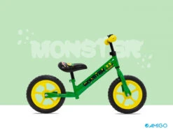 AMIGO Monster 12 Inch Junior Green -Optimal Bike Store amigo monster 12 inch junior groen 9 504338 20210119154134