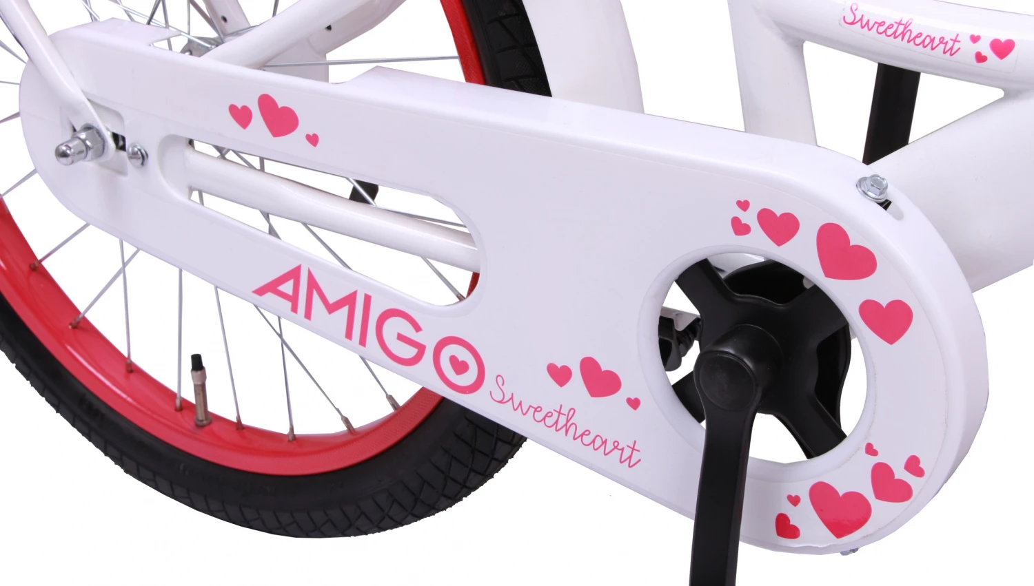 AMIGO Sweetheart-S7 20 Inch 29 Cm Girls Coaster Brake White - Image 4