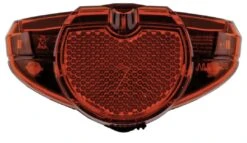 AXA Rear Spark RKF LED Battery Black Red