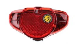 AXA Rear Spark RKF LED Battery Black Red -Optimal Bike Store axa achterlicht spark rkf led batterij zwart rood 3 96973