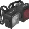 AXA Lighting Niteline 44-R Led Black -Optimal Bike Store axa verlichtingsset niteline 44 r led zwart 186839