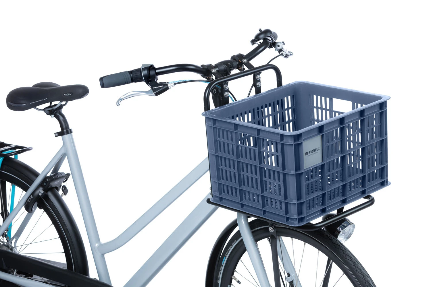 Basil Crate Bicycle Crate Recycled M 29,5 Liter Blue - 21135 - Image 5