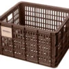 Basil Crate Bicycle Crate Recycled M 29,5 Liter Brown - 21139 -Optimal Bike Store basil crate fietskrat gerecycled m 295 liter bruin 21139 1018826 1678113353
