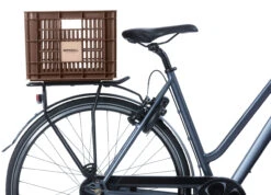 Basil Crate Bicycle Crate Recycled M 29,5 Liter Brown - 21139 -Optimal Bike Store basil crate fietskrat gerecycled m 295 liter bruin 21139 6 1018826 1678113364