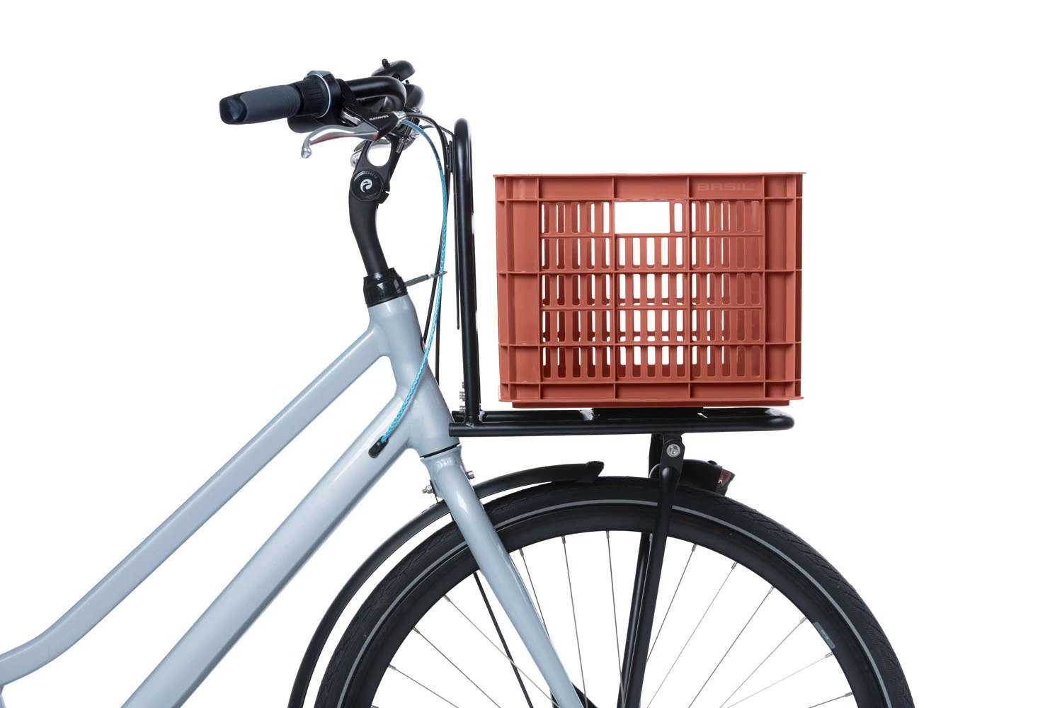 Basil Crate Bicycle Crate Recycled M 29,5 Liter Red- 21137 - Image 5