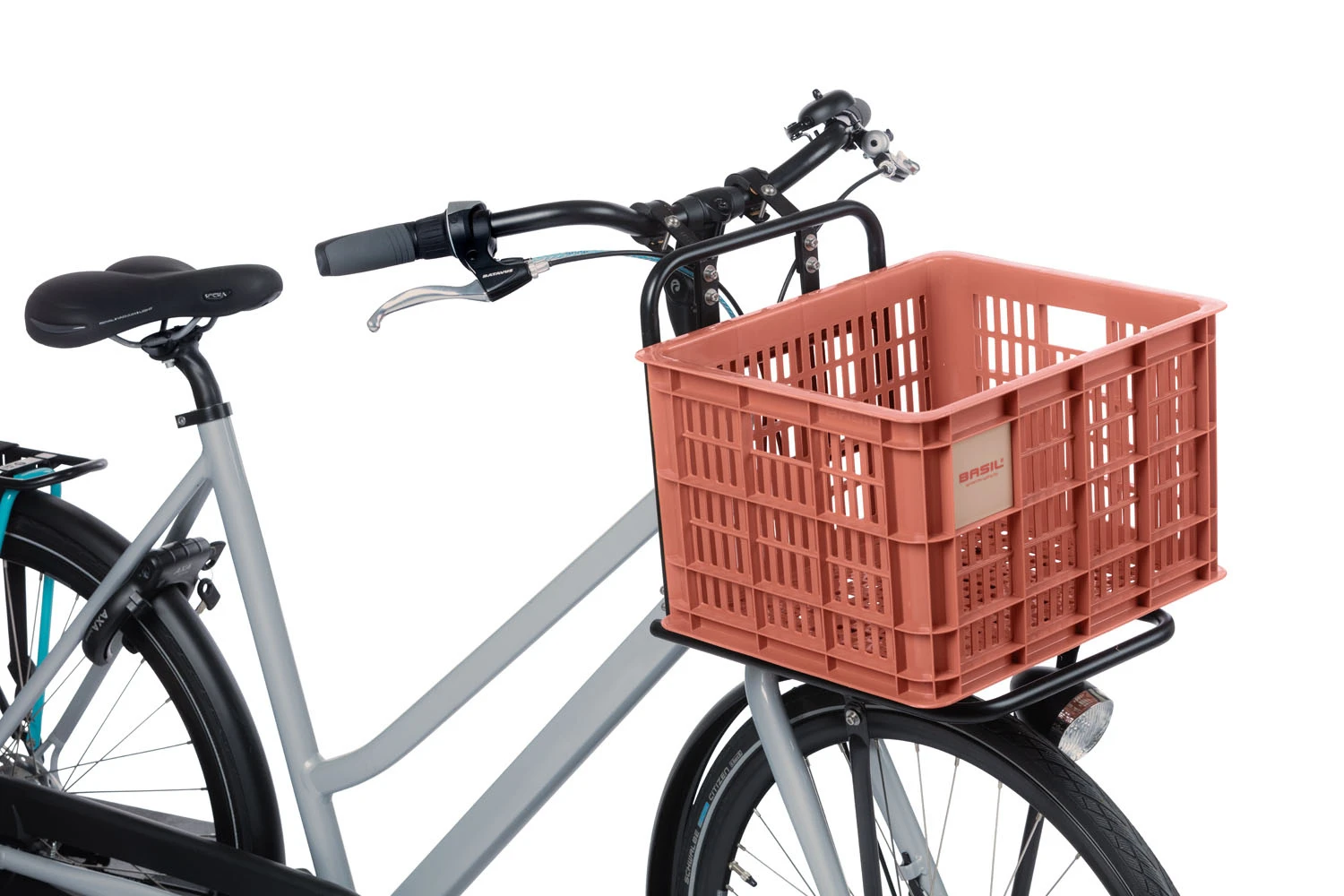 Basil Crate Bicycle Crate Recycled M 29,5 Liter Red- 21137 - Image 6
