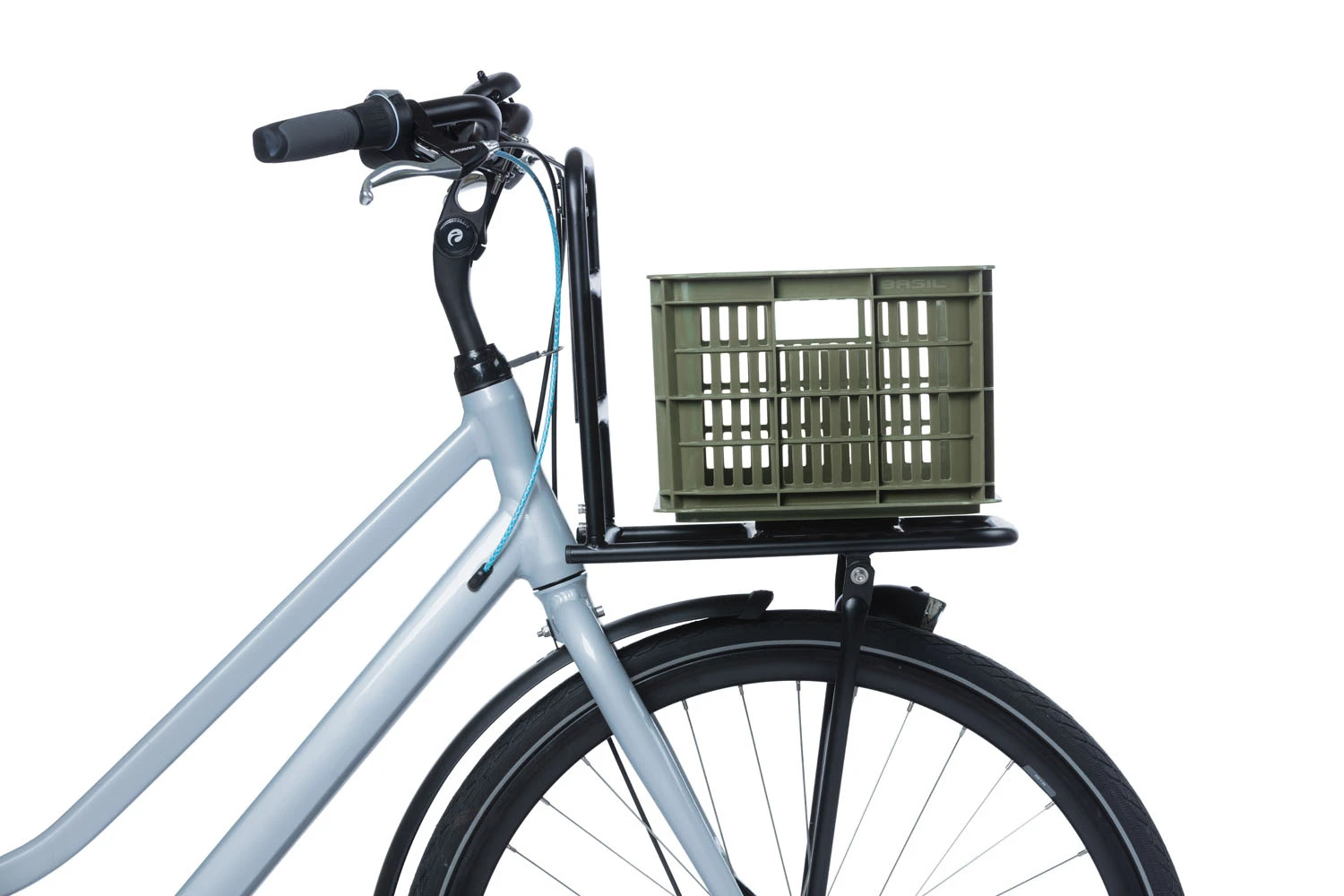 Basil Crate Bicycle Crate Recycled S 17,5 Liter Green - 21112 - Image 4