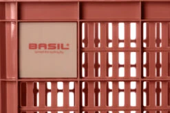 Basil Crate Bicycle Crate Recycled S 17,5 Liter Red - 21113 -Optimal Bike Store basil crate fietskrat gerecycled s 175 liter rood 21113 3 1018814 1678102035