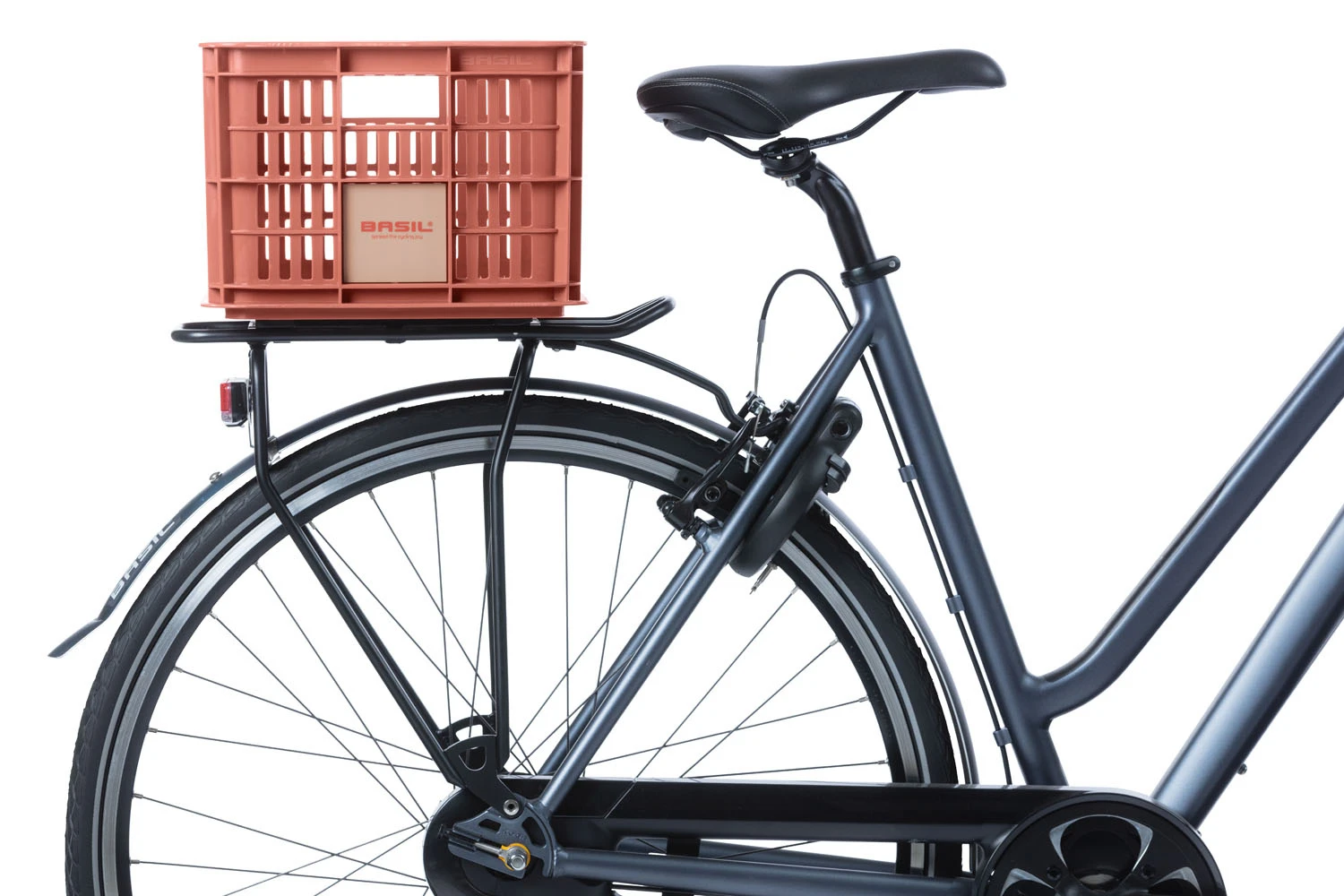 Basil Crate Bicycle Crate Recycled S 17,5 Liter Red - 21113 - Image 6