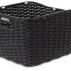 Basil Bicycle Basket Weave WP Rear 37 Liter Black - 20015