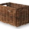 Basil Bicycle Basket Dorset For 20 Liters Rattan Brown - 13048 -Optimal Bike Store basil mand dorset transport nature brown medium 17030