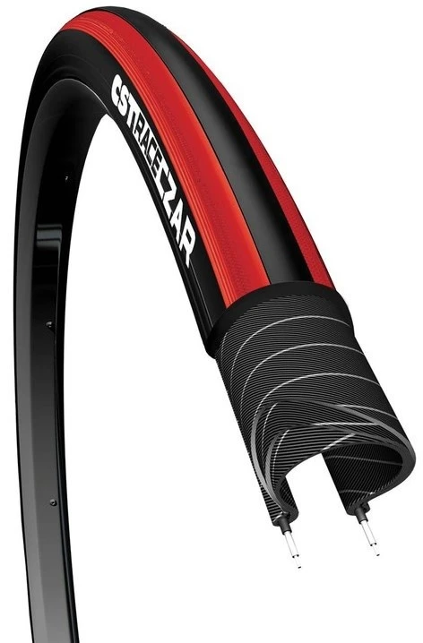 CST Race Czar Tire 700 X 23c (23-622) Black / Red