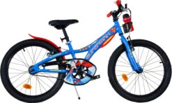 Dino Superman 20 Inch Boys Rim Brakes Blue