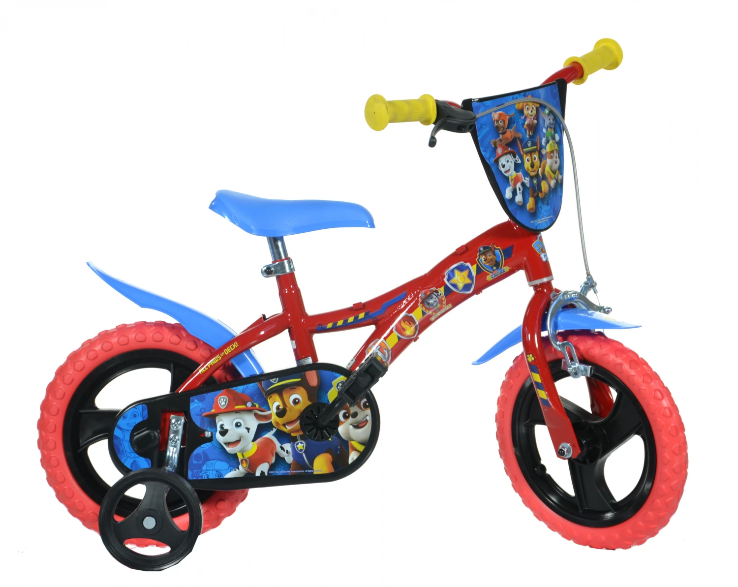 Dino Paw Patrol 12 Inch 21 Cm Boys Fixed Gear Red