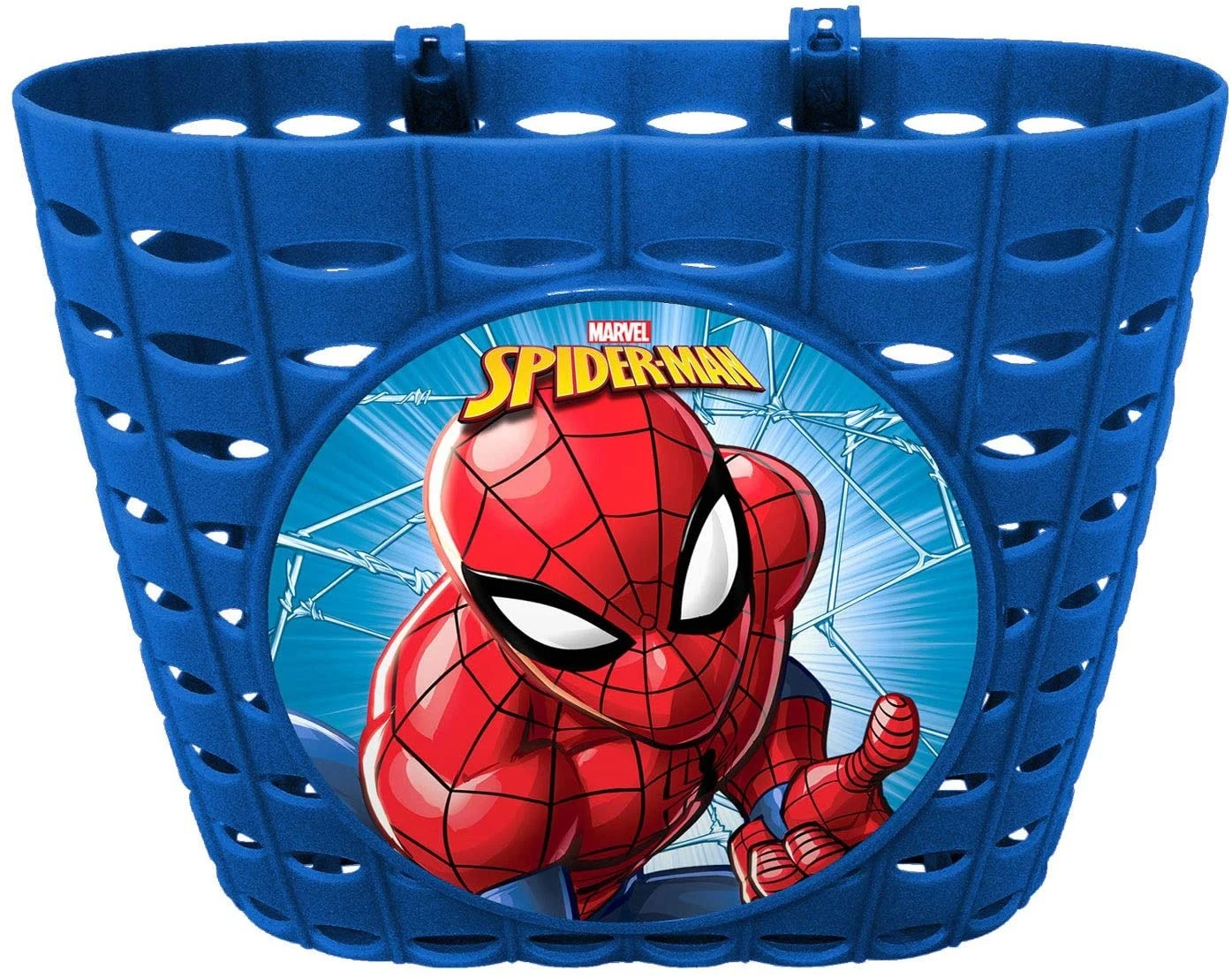 Disney Bicycle Basket Spider-Man Boys 12 X 20 Cm Blue