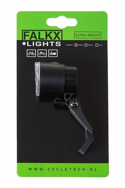 Falkx Headlight EL5C LED With Bracket 4.5 Cm Black 4 Falkx Headlight EL5C LED With Bracket 4.5 Cm Black - Image 2