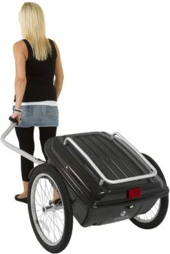 M-Wave Fietskar Carry All 20 Inch Unisex Black -Optimal Bike Store m wave fietskar carry all 20 inch zwart 4 243059