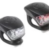 M-Wave LED Lighting Black 2 Pieces