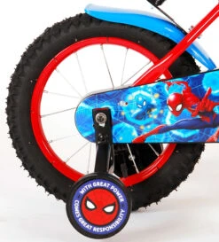 Marvel Ultimate Spider-Man 14 Inch 25 Cm Boys Coaster Brake Blue/Red -Optimal Bike Store marvel ultimate spider man 14 inch 25 cm jongens terugtraprem blauw rood 8 962621 1628857309