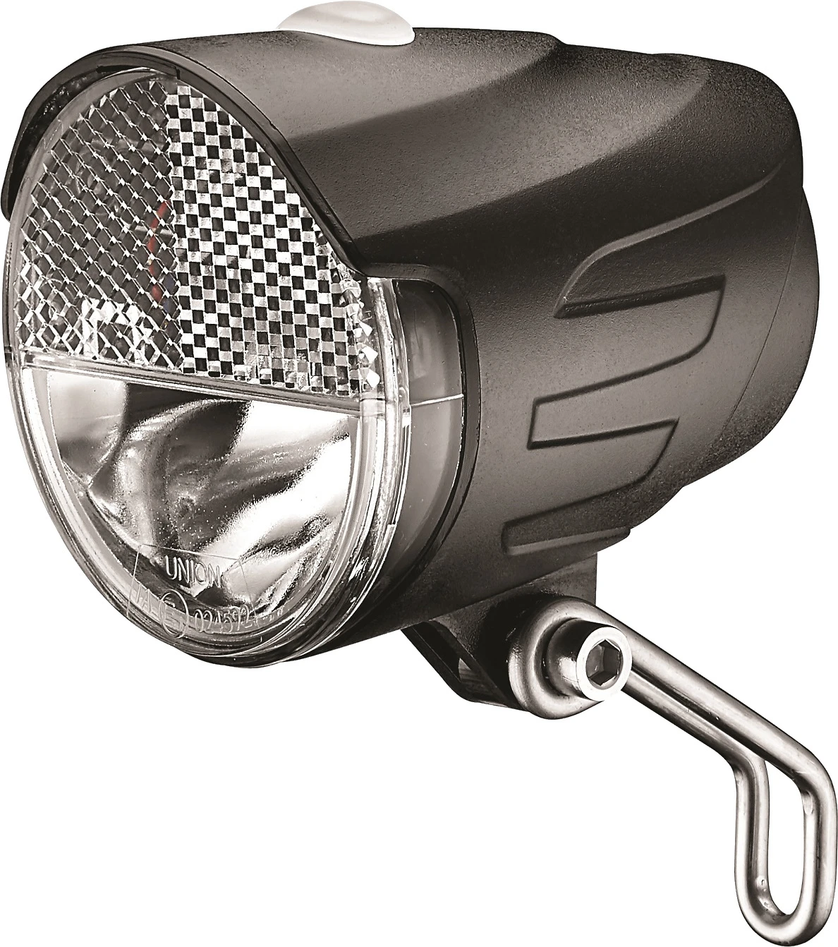 Union Front Light Lupa Led 20 Lux Batteries ABS Black