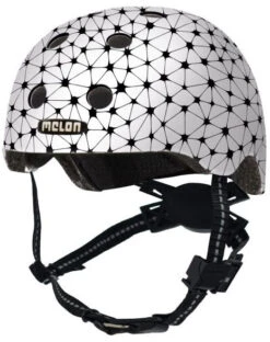 Melon Bicycle Helmet MR Synapse Polycarbonate White