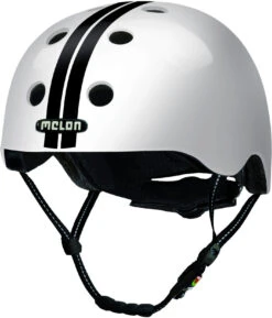 Melon Children's Helmet Urban Active 46-52 Cm Black/white