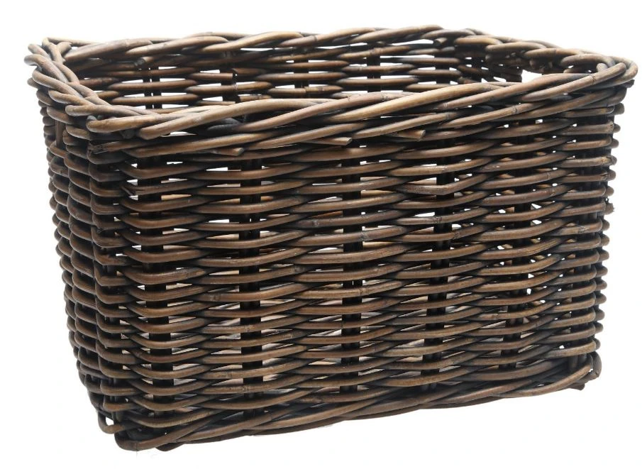 New Looxs Bicycle Basket Brisbane 23 Litres 39 X 27 Cm Rattan Brown - Image 2