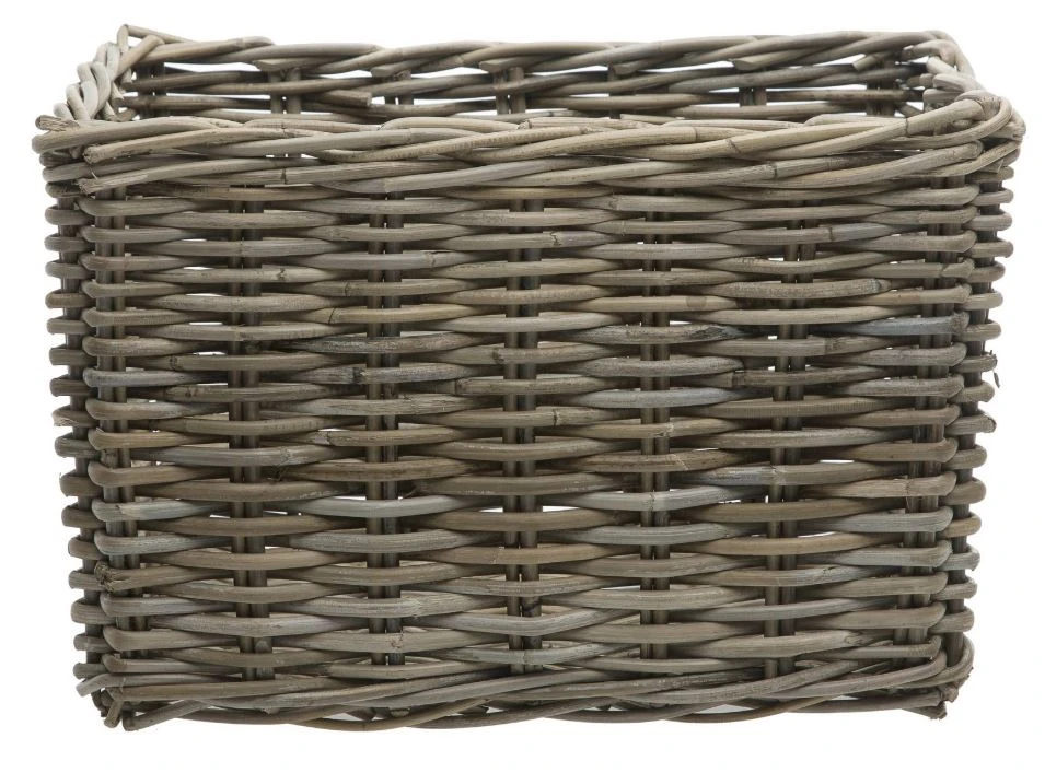 New Looxs Bicycle Basket Brisbane 23 Litres 39 X 27 Cm Rattan Grey 3 New Looxs Bicycle Basket Brisbane 23 Litres 39 X 27 Cm Rattan Grey