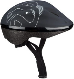 Nijdam Helmet Dark Stormjunior 52 - 56 Cm EPS/Pet Black