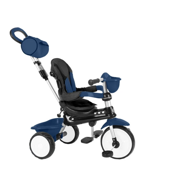 QPlay Comfort 4-in-1 Driewieler Junior Blue - Image 4