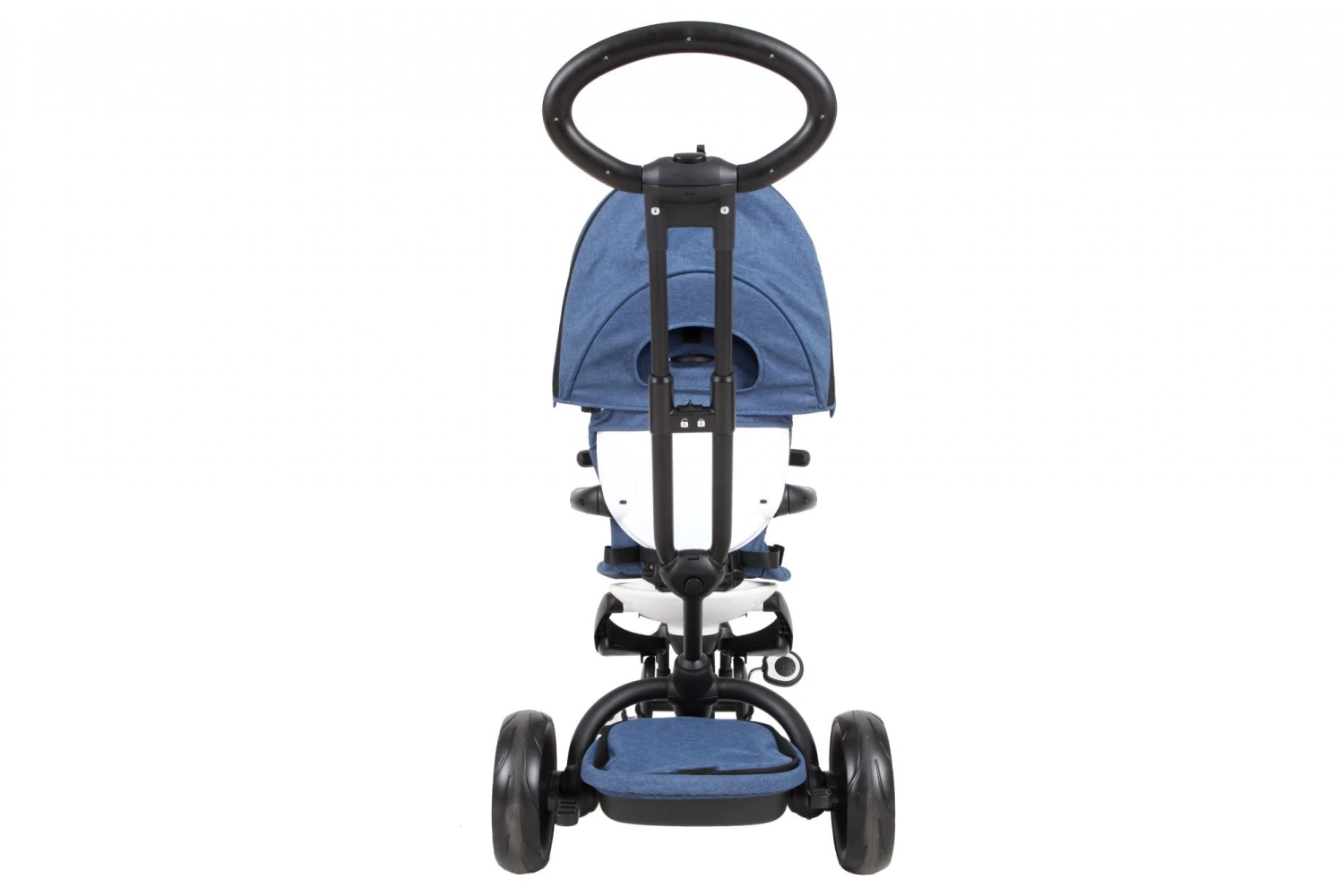 QPlay Prime 4-in-1 Driewieler Junior Blue/Black - Image 5