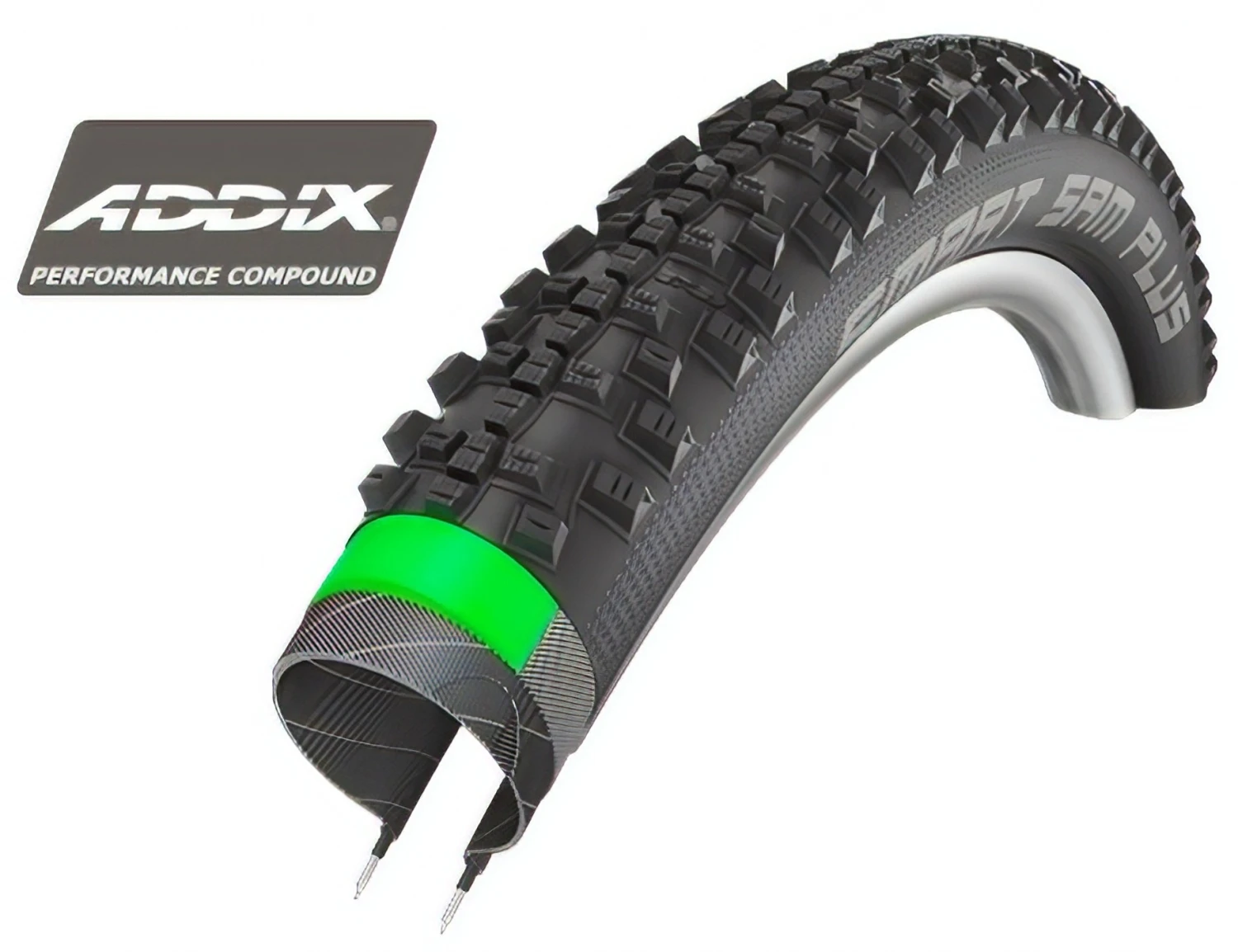 Schwalbe Casing Smart Sam Plus 26 X 2.10 (54-559) HS476 - Image 2