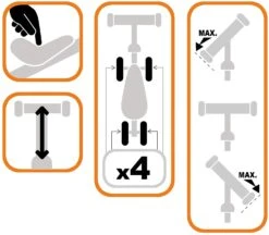 Skids Control Loopfiets Junior White/Pink -Optimal Bike Store skids control loopfiets junior wit roze 4 365454 1582790067