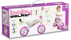 Skids Control Loopfiets Junior White/Pink -Optimal Bike Store skids control loopfiets junior wit roze 5 365454 1582790068