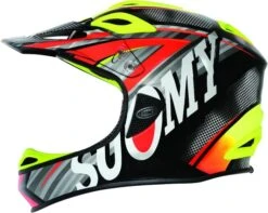 Suomy Helmet Jumper Carbon Unisex Black / Red / Yellow