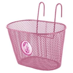 M-Wave Bicycle Basket 5 Liters Horse Pink