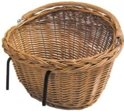 Falkx Bicycle Basket 33 Liters Rattan Brown