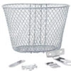 KGS Children's Bicycle Basket 26 X 18 Cm Silver