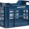 Urban Proof Bicycle Crate Recycled 30 Liters Polypropylene Dark Blue