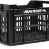 Urban Proof Bicycle Crate Recycled 30 Liter Polypropylene Black -Optimal Bike Store urban proof fietskrat recycled 30 liter polypropyleen zwart 469901 20221122110852
