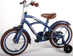 Volare Blue Cruiser 14 Inch 25 Cm Boys Coaster Brake Matte Blue -Optimal Bike Store volare blue cruiser 14 inch 25 cm jongens terugtraprem matblauw 3 981574 20211004084132
