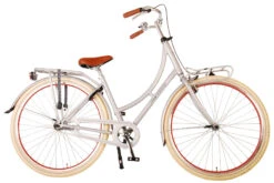 Volare Classic Oma 28 Inch Women Coaster Brake Silver -Optimal Bike Store volare classic oma 28 inch 45 cm dames terugtraprem zilver 3 947714 1626254704