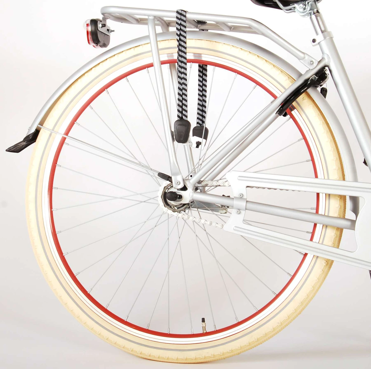 Volare Classic Oma 28 Inch Women Coaster Brake Silver - Image 4