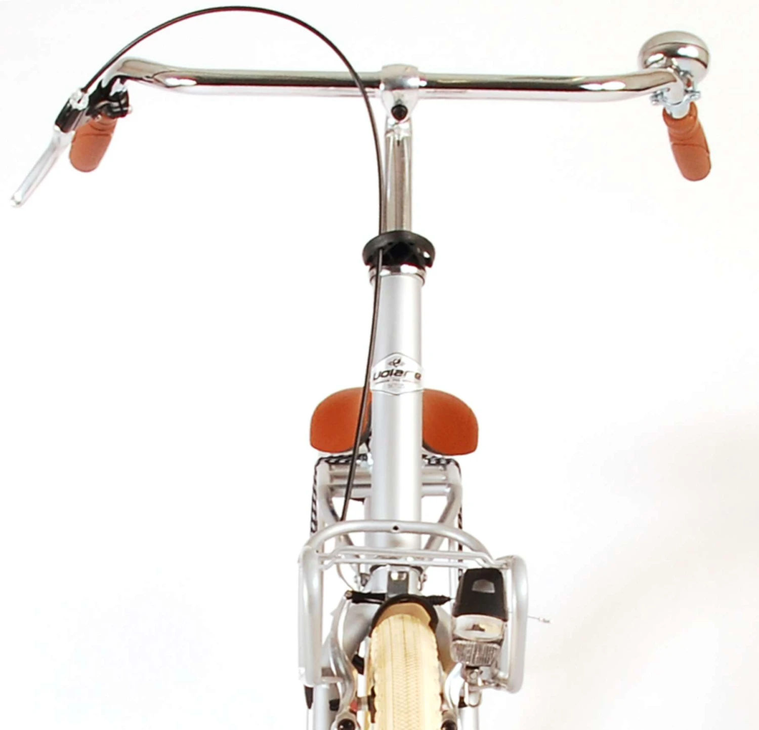 Volare Classic Oma 28 Inch Women Coaster Brake Silver - Image 8