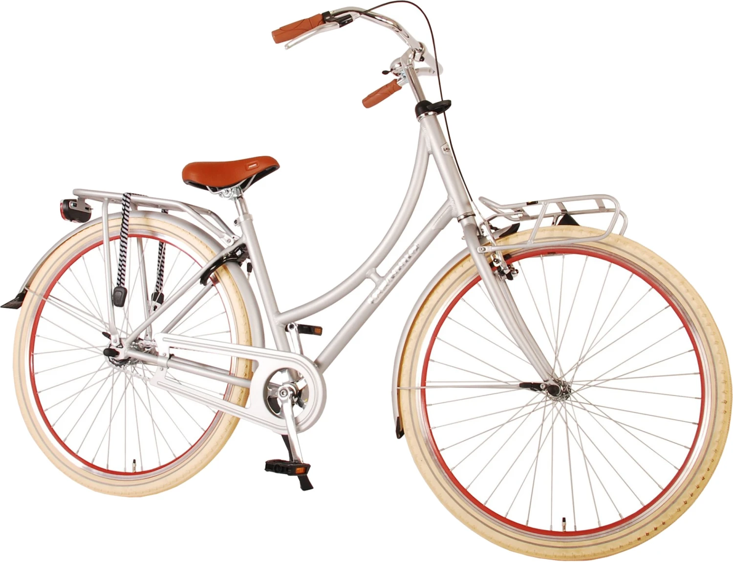 Volare Classic Oma 28 Inch Women Coaster Brake Silver