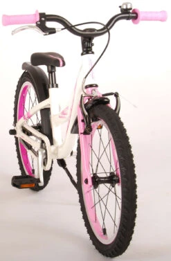 Volare Glamour 18 Inch 24 Cm Girls Coaster Brake White/Pink 21 Volare Glamour 18 Inch 24 Cm Girls Coaster Brake White/Pink -Optimal Bike Store volare glamour 18 inch 28 cm meisjes terugtraprem wit roze 3 553085 1613738625